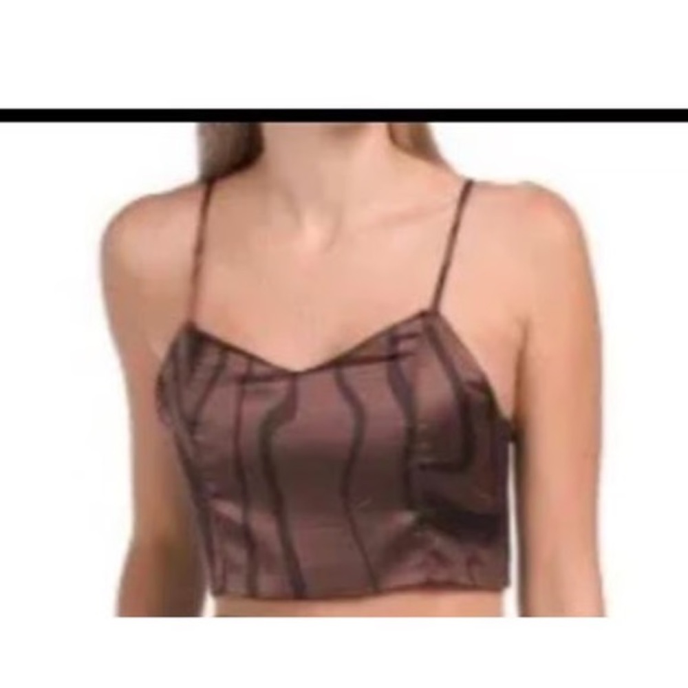 House of Harlow zebra print cami, New - Picture 2 of 9